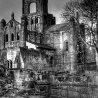 Buy canvas prints of Kirkstall Abbey 2 by Andrew Holland