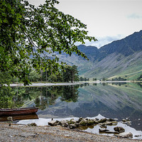 Buy canvas prints of Buttermere Lake District  Cumbria by Michelle PREVOT