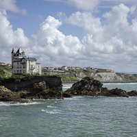 Buy canvas prints of Biarritz in May by Michelle PREVOT
