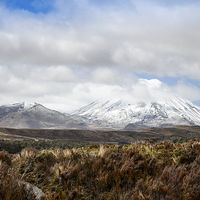 Buy canvas prints of Mount Ruapehu in North Island of New-Zealand by Michelle PREVOT