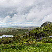 Buy canvas prints of Quiraing,  Isle of Skye on June by Michelle PREVOT
