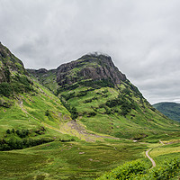 Buy canvas prints of Glencoe Landscape Highland Scotland by Michelle PREVOT