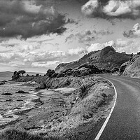 Buy canvas prints of Coastal road in New Zealand by Michelle PREVOT