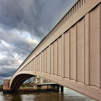 Buy canvas prints of Conway road bridge by Rob Lester