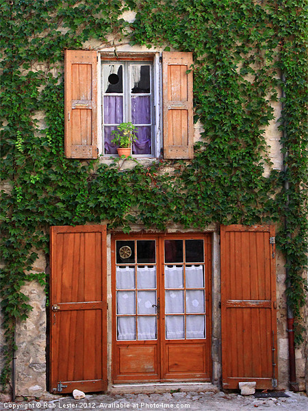 A Cottage in Provence Picture Board by Rob Lester