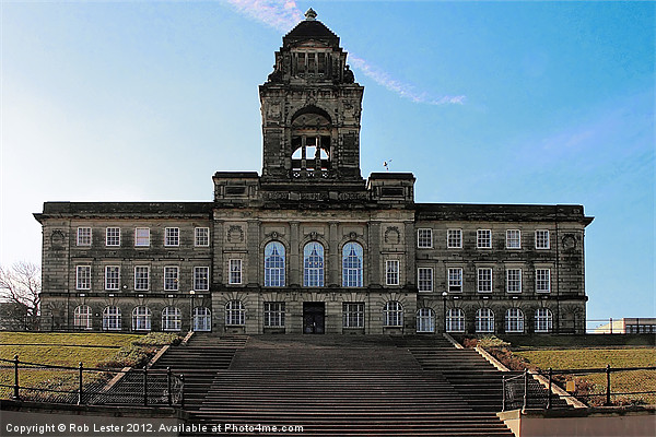 Wallasey Town Hall Picture Board by Rob Lester