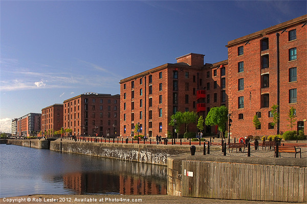 Salthouse dock , Liverpool Picture Board by Rob Lester