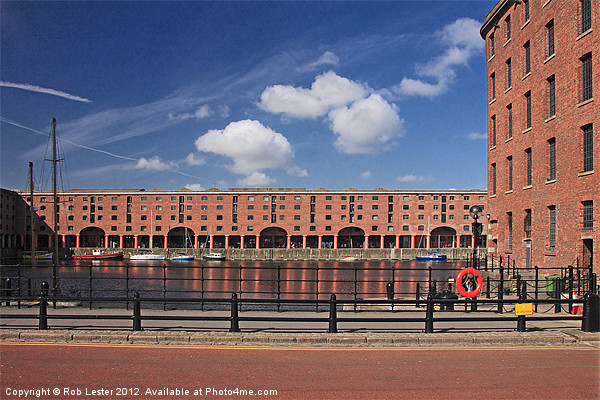 Albert dock, Liverpool Picture Board by Rob Lester