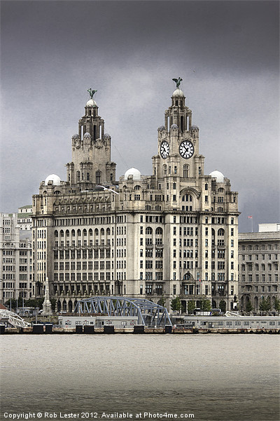 Royal Liver Buildings, Liverpool Picture Board by Rob Lester