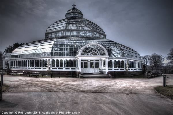 Sefton park Palm House Picture Board by Rob Lester