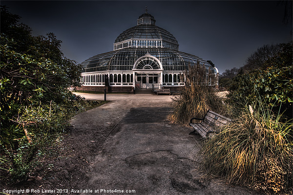 Sefton Park Palm House Picture Board by Rob Lester