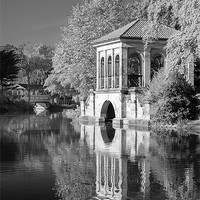 Buy canvas prints of Roman Boathouse by Rob Lester