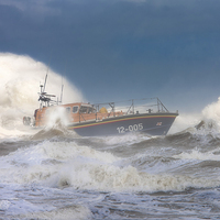 Buy canvas prints of  Ride the Wild Horses. Lifeboat by Rob Lester