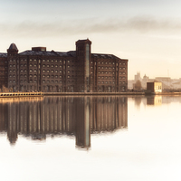 Buy canvas prints of  The old Flour Mills by Rob Lester