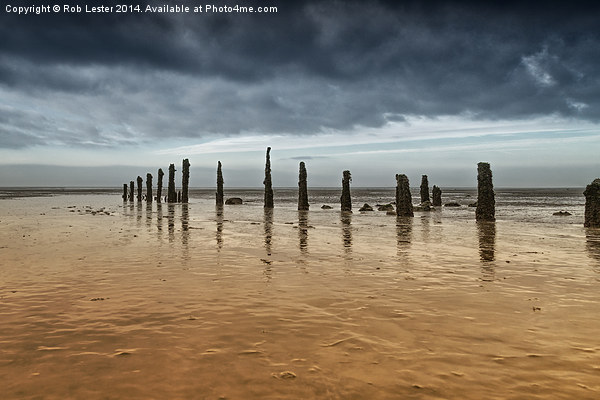  The Old Jetty on the Dee Picture Board by Rob Lester