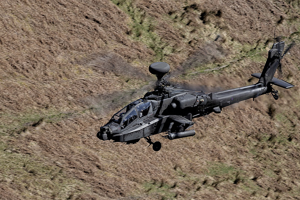  Boeing AH-64 Apache Longbow Picture Board by Rob Lester