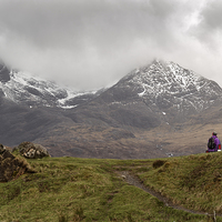 Buy canvas prints of Sgùrr nan Gillean,cuillins,Skye by Rob Lester