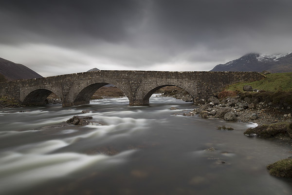  Sligachen Bridge, Skye Picture Board by Rob Lester