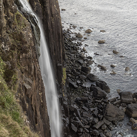 Buy canvas prints of  Kilt Rock Waterfall, Isle of Skye by Rob Lester