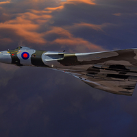 Buy canvas prints of  The Mighty Vulcan by Rob Lester