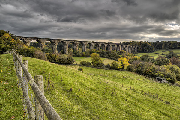  Cefn Mawr viaduct Picture Board by Rob Lester