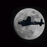 Buy canvas prints of Lancaster moon by Rob Lester