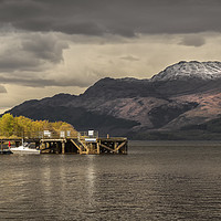 Buy canvas prints of Ben Lomond, The towering giant. by Rob Lester
