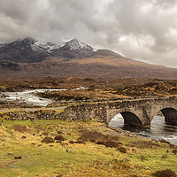 Buy canvas prints of Sgurr nan Gillean (L) and Am Basteir(R) by Rob Lester