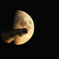 Buy canvas prints of Moon shot Gemini by Rob Lester