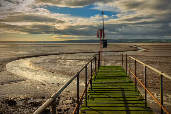 The River Dee Estuary, West Kirby Picture Board by Rob Lester