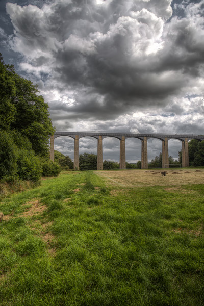  Pontcysyllte Aquaduct, Llangollen Valley   Picture Board by Rob Lester