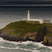 Buy canvas prints of South  Stack Lighthouse by Rob Lester