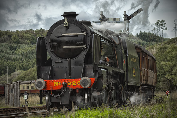 Repton,  4-4-0, Locomotive 926  on NYMR Picture Board by Rob Lester