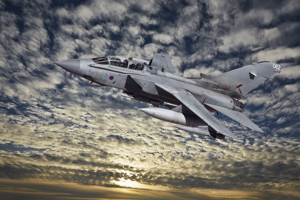 The Mighty Tornado GR4 Picture Board by Rob Lester