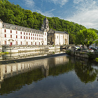 Buy canvas prints of Charlemagne's Brantome Abbey by Rob Lester
