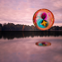 Buy canvas prints of The Orb from the Lake by Steve Garrity