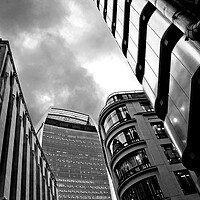 Buy canvas prints of 20 Fenchurch Street Walkie-Talkie Lloyd's of London by Andy Evans Photos