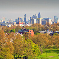 Buy canvas prints of London Skyline Cityscape Primrose Hill by Andy Evans Photos