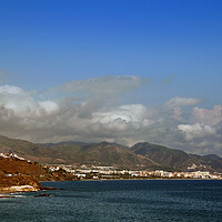 Buy canvas prints of Nerja Costa del Sol Andalusia Spain by Andy Evans Photos