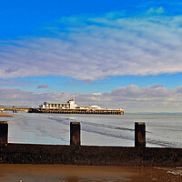 Buy canvas prints of Bournemouth Pier And Beach Dorset England UK by Andy Evans Photos