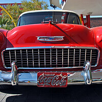 Buy canvas prints of Chevrolet Classic American Motor Car by Andy Evans Photos