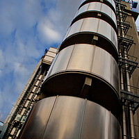 Buy canvas prints of Lloyds of London Building England UK by Andy Evans Photos