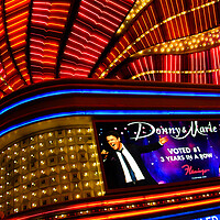 Buy canvas prints of Donny And Marie Osmond Flamingo Hotel Las Vegas by Andy Evans Photos