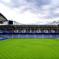 Buy canvas prints of Chelsea Stamford Bridge Matthew Harding Stand by Andy Evans Photos