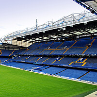 Buy canvas prints of Chelsea Stamford Bridge East Stand by Andy Evans Photos