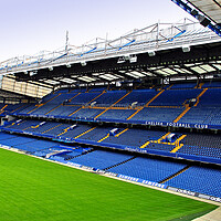 Buy canvas prints of Chelsea FC Stamford Bridge East Stand by Andy Evans Photos