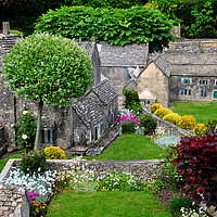Buy canvas prints of Bourton on the Water Model Village Cotswolds by Andy Evans Photos