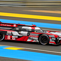 Buy canvas prints of Audi R18 Sports Motor Car by Andy Evans Photos