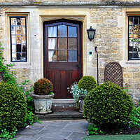 Buy canvas prints of Cotswold Cottage Bourton on the Water Cotswolds UK by Andy Evans Photos