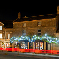 Buy canvas prints of Festive Wonderland in Broadway Cotswolds by Andy Evans Photos